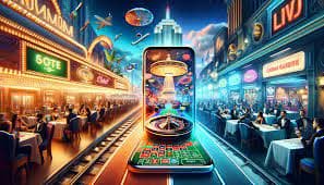 Meja blackjack Bonanza Gold dengan dealer profesional